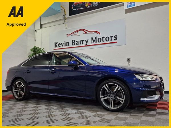 Audi A4 Saloon, Diesel, 2021, Blue