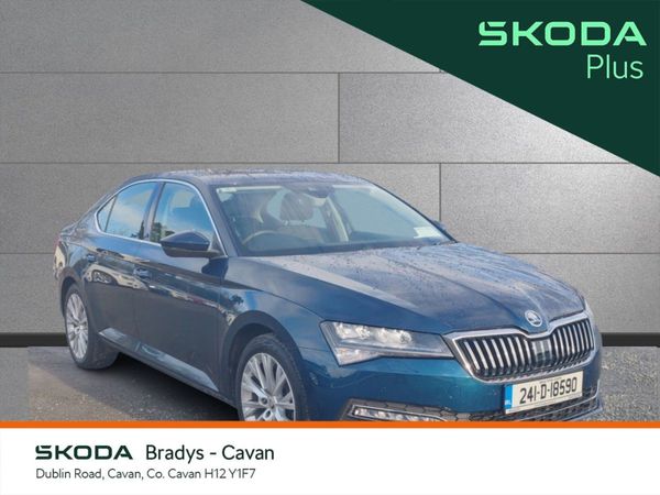 Skoda Superb Hatchback, Diesel, 2024, Blue