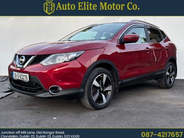 Nissan Qashqai Hatchback, Diesel, 2016, Red