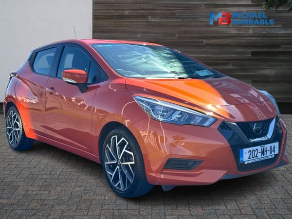 Nissan Micra Hatchback, Petrol, 2020, Orange