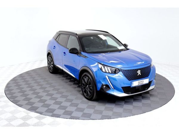 Peugeot 2008 SUV, Electric, 2022, Blue