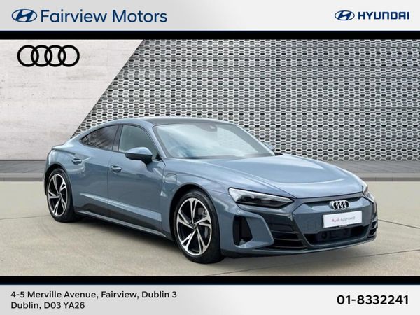 Audi e-tron GT quattro Coupe, Electric, 2023, Grey
