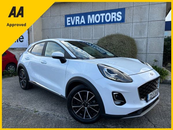 Ford Puma SUV, Petrol, 2022, White
