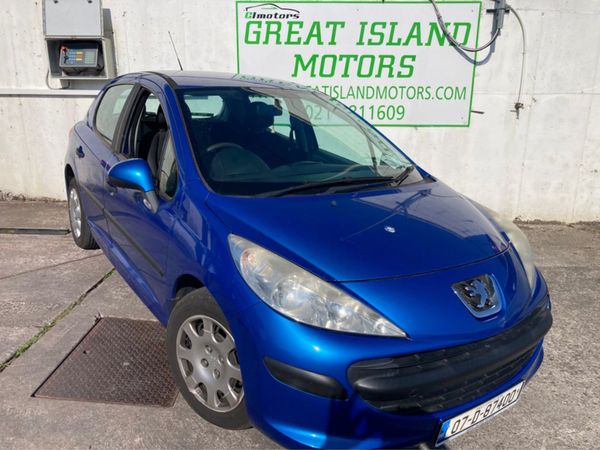Peugeot 207 Hatchback, Petrol, 2007, Blue