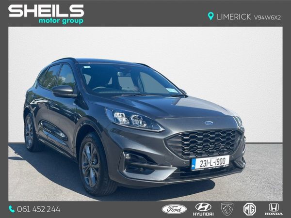 Ford Kuga SUV, Petrol Plug-in Hybrid, 2023, Grey