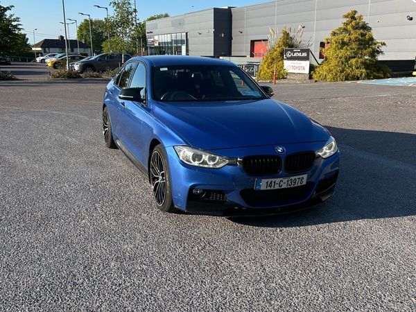 BMW 3-Series Saloon, Diesel, 2014, Blue