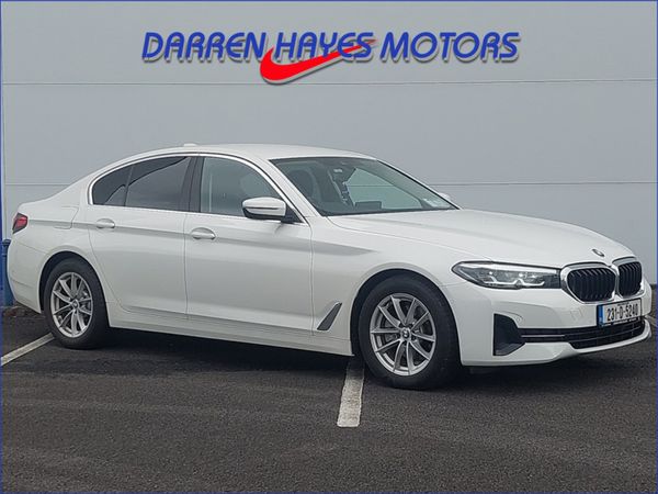 BMW 5-Series Saloon, Diesel, 2023, White