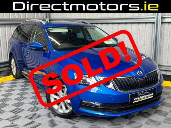 Skoda Octavia Estate, Petrol, 2019, Blue
