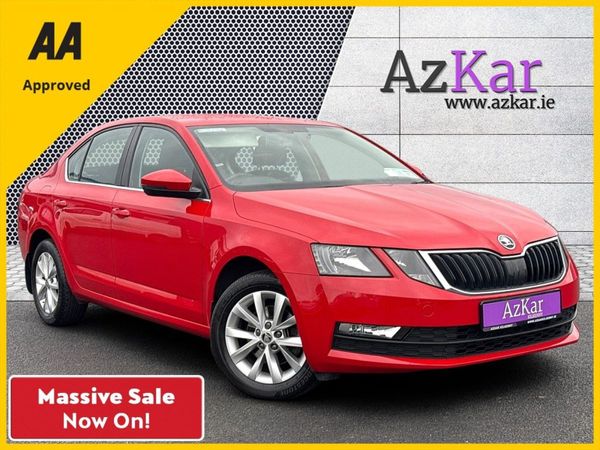 Skoda Octavia Saloon, Petrol, 2020, Red