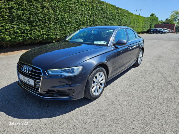 Audi A6 Saloon, Diesel, 2015, Blue