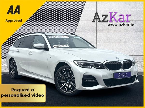 BMW 3-Series Estate, Petrol Plug-in Hybrid, 2021, White