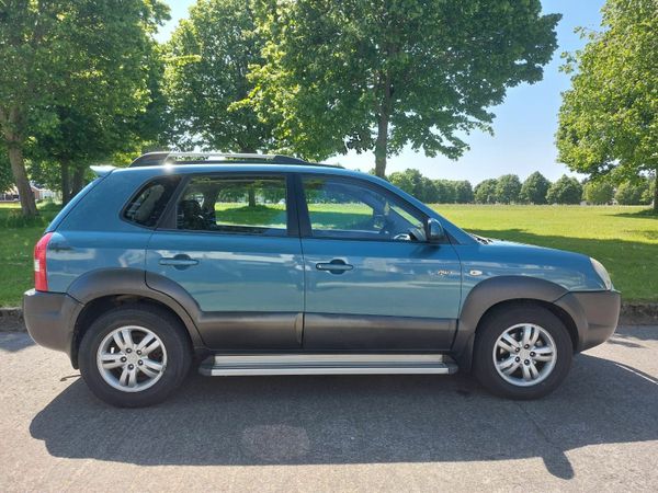 Hyundai Tucson SUV, Diesel, 2006, Green