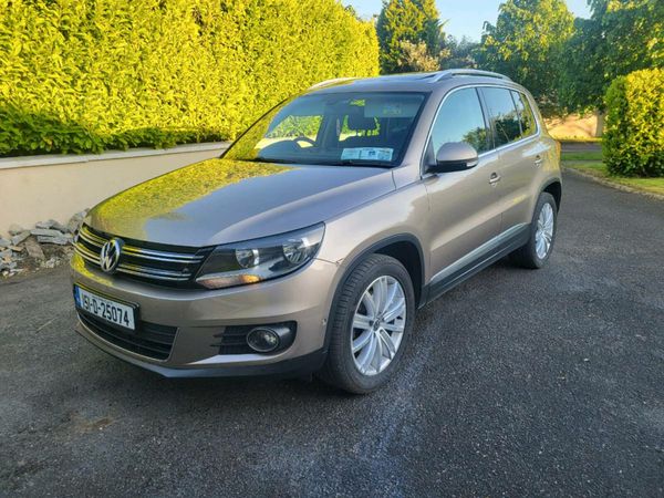 Volkswagen Tiguan SUV, Diesel, 2015, Brown