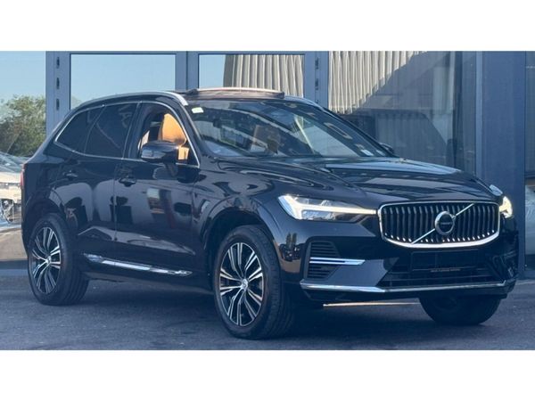 Volvo XC60 Estate, Petrol Plug-in Hybrid, 2022, Black