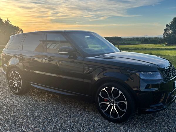 Land Rover Range Rover Sport SUV, Petrol Plug-in Hybrid, 2019, Black
