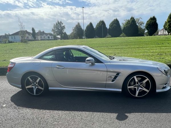 Mercedes-Benz SL-Class Convertible, Petrol, 2014, Silver