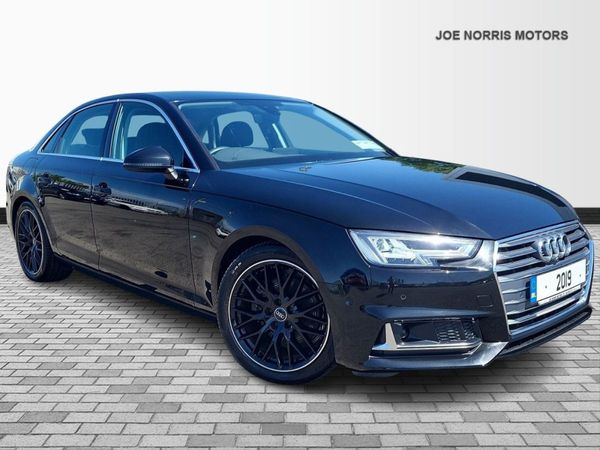 Audi A4 Saloon, Petrol, 2019, Black