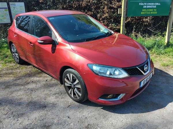 Nissan Pulsar Hatchback, Petrol, 2018, Red