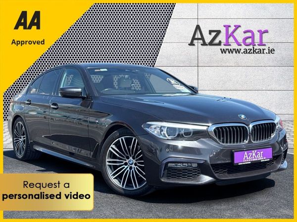 BMW 5-Series Saloon, Diesel, 2018, Grey