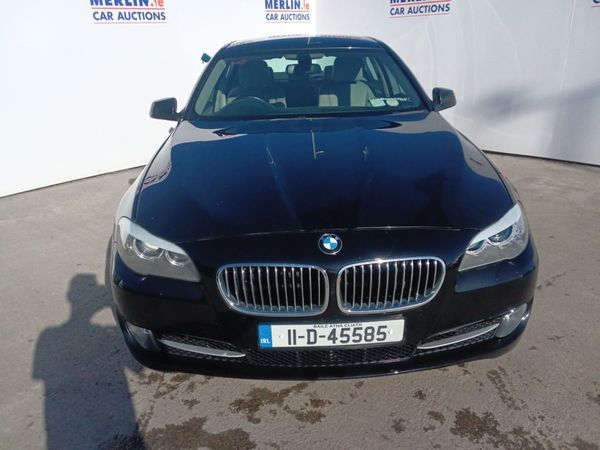 BMW 5-Series Saloon, Diesel, 2011, Black