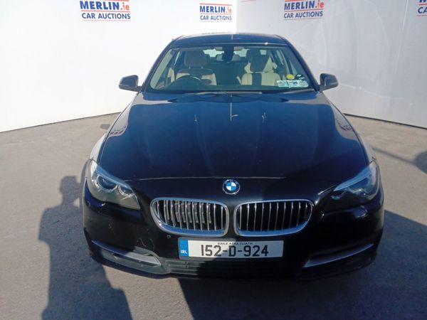 BMW 5-Series Saloon, Diesel, 2015, Black Sapphire