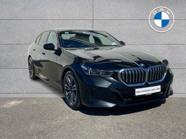 BMW 5-Series Saloon, Petrol Plug-in Hybrid, 2024, Black