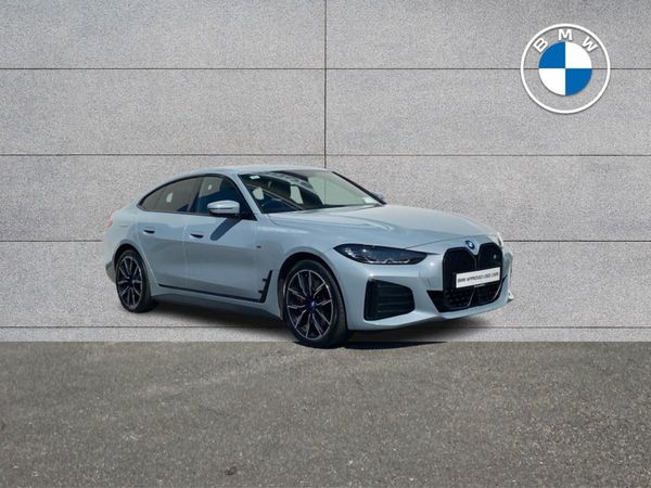 BMW i4 Hatchback, Electric, 2022, Grey