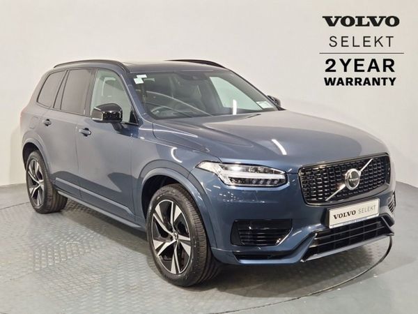 Volvo XC90 SUV, Petrol Plug-in Hybrid, 2022, Blue