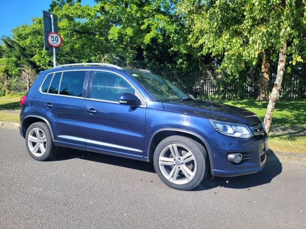 Volkswagen Tiguan SUV, Diesel, 2014, Blue