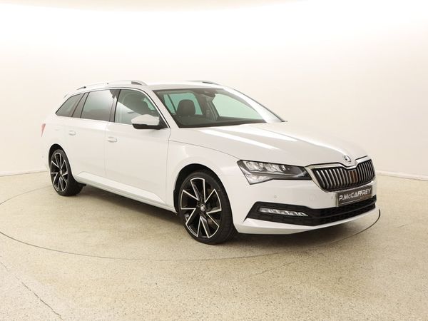 Skoda Superb Estate, Diesel, 2021, White