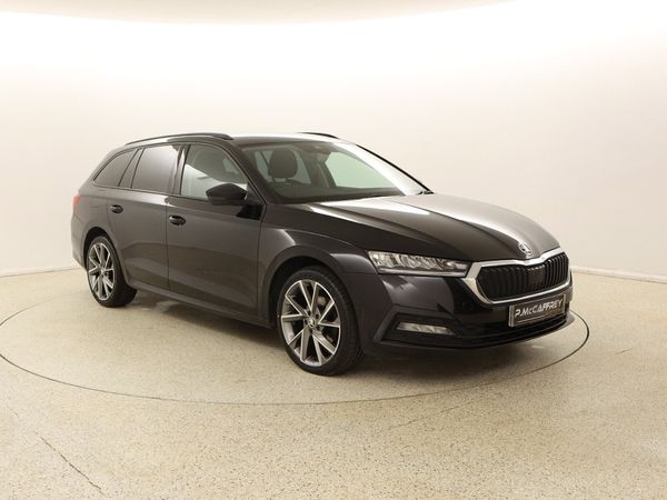 Skoda Octavia Estate, Diesel, 2021, Black