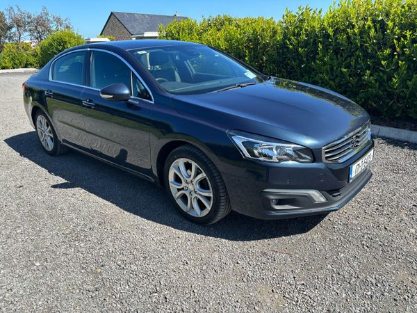 Peugeot 508 Saloon, Diesel, 2017, Blue