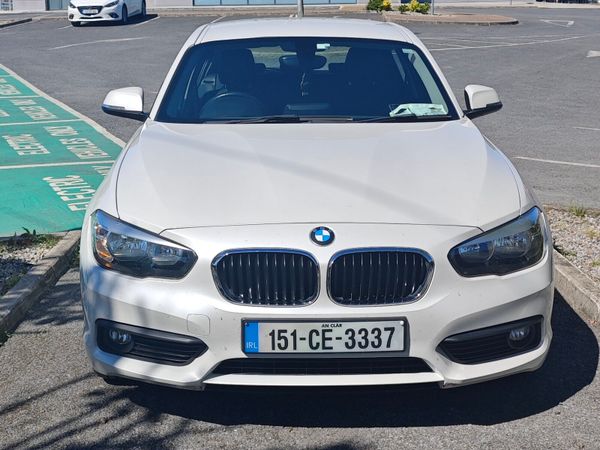 BMW 1-Series Hatchback, Diesel, 2015, White