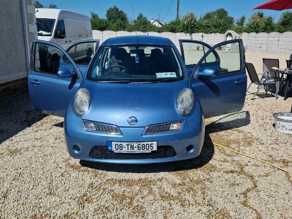 Nissan Micra Hatchback, Petrol, 2008, Blue