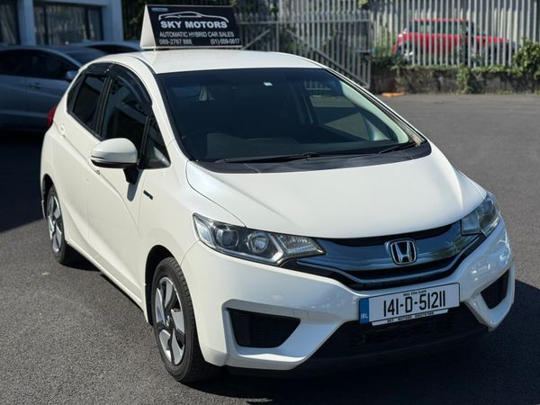 Honda Jazz Hatchback, Petrol Hybrid, 2014, White