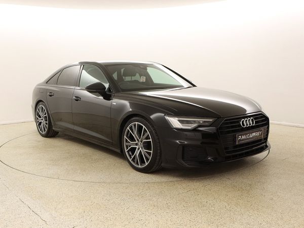 Audi A6 Saloon, Diesel Hybrid, 2019, Black