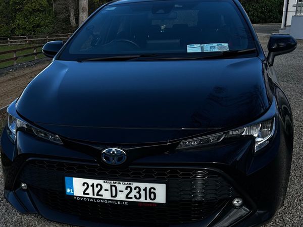 Toyota Corolla Hatchback, Petrol Hybrid, 2021, Black