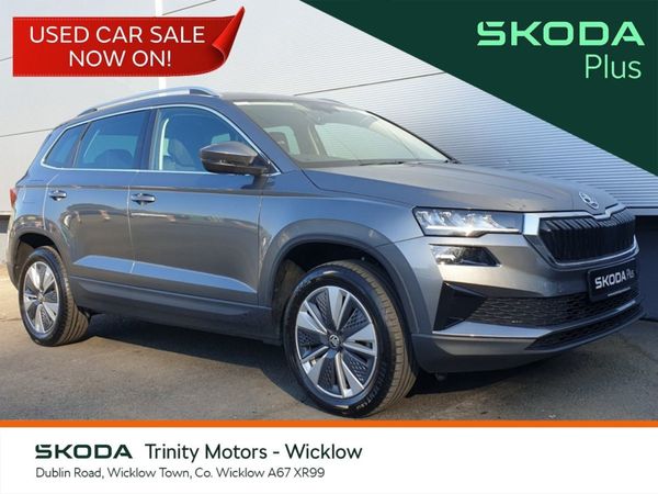 Skoda Karoq SUV, Petrol, 2024, Grey