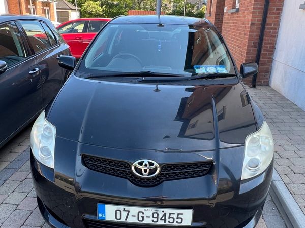 Toyota Auris Hatchback, Petrol, 2007, Black