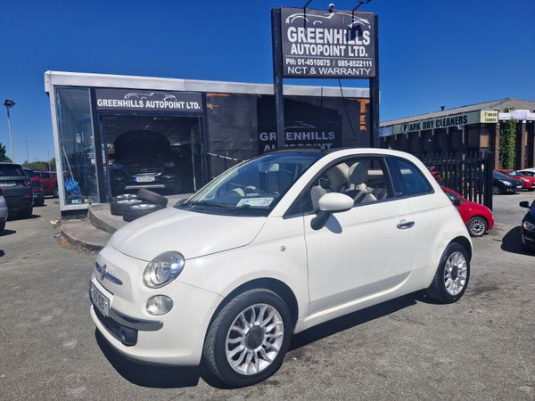 Fiat 500 Convertible, Petrol, 2011, White