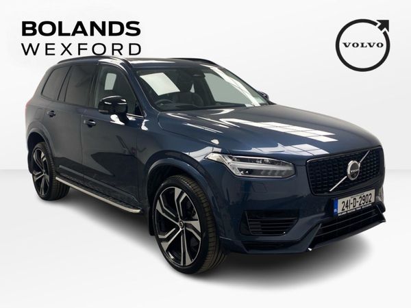 Volvo XC90 SUV, Petrol Plug-in Hybrid, 2024, Blue