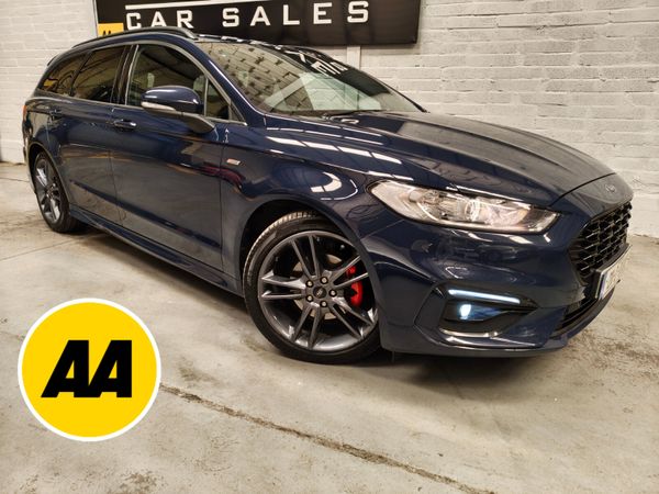 Ford Mondeo Estate, Petrol Hybrid, 2021, Blue