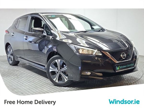 Nissan Leaf Hatchback, Electric, 2021, Black