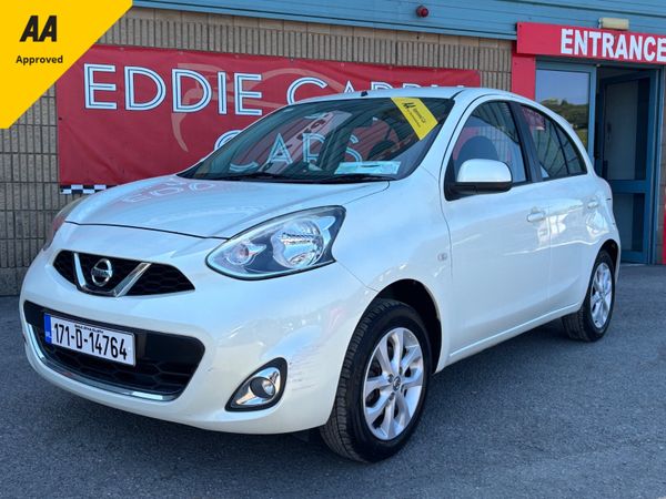 Nissan Micra Hatchback, Petrol, 2017, White