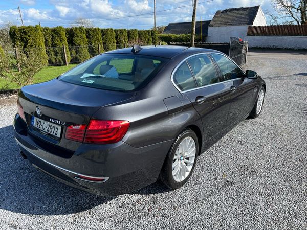 BMW 5-Series Saloon, Diesel, 2014, Grey