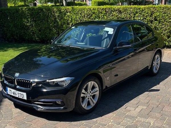 BMW 3-Series Saloon, Petrol Plug-in Hybrid, 2017, Black