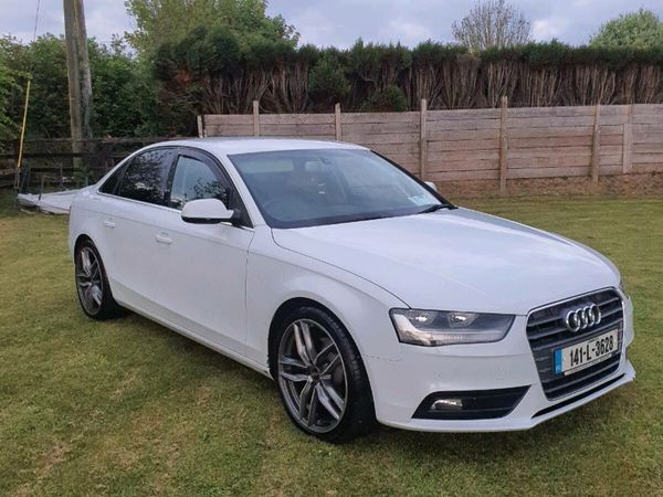Audi A4 Saloon, Diesel, 2014, White