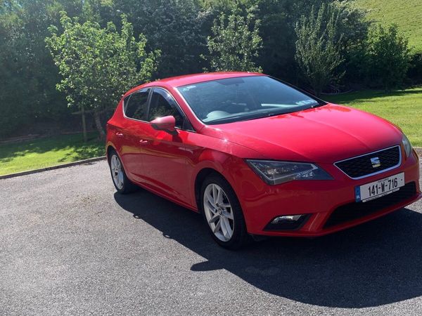 SEAT Leon Estate, Petrol, 2014, Red