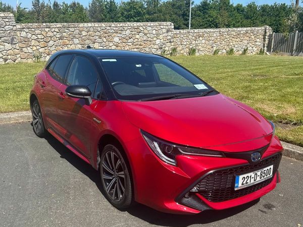 Toyota Corolla Hatchback, Petrol Hybrid, 2022, Red