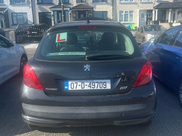 Peugeot 207 Hatchback, Petrol, 2007, Black
